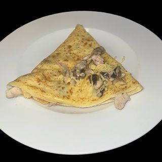 Crêpe Poulet aux Champignons