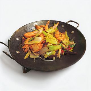 224. Scodella di fuoco con gamberi