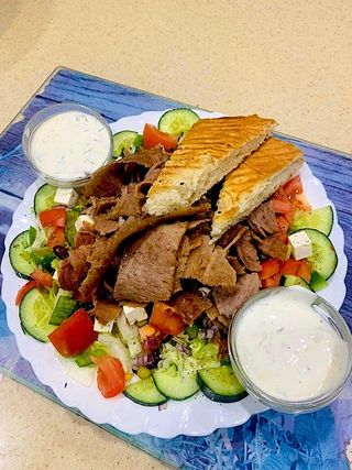 Sałatka z cielęcina