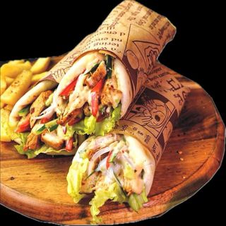 Beef Shawarma + Single Sausage