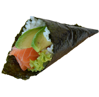 66. Temaki salmone