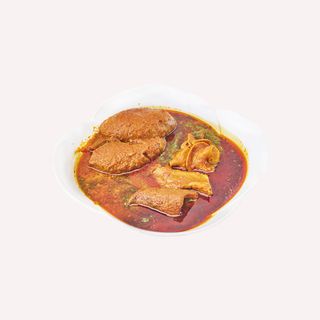 2 Amala + Gbegiri and/or Ewedu + 2 Assorted meats