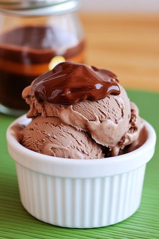 Nutella Twist Ice Cream