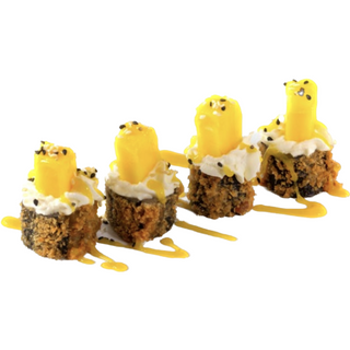 H97 Salmon Frito Con mango (8 Uds.)