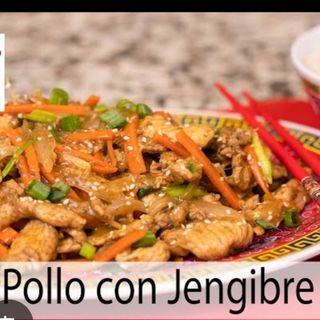 56.- Pollo Y Jengibre