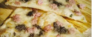 Pizza piatto norcina