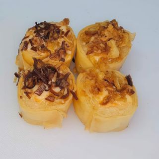 Hot Salmao Crispy (4 Peças)