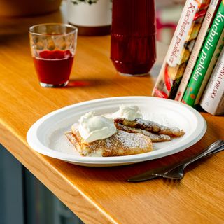 Naleśniki z twarogiem i cukrem