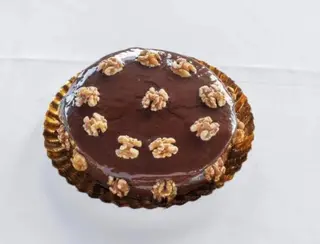 Bolo Chocolate com Noz