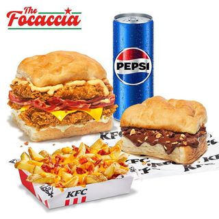 Combo Double Focaccia all'Americana