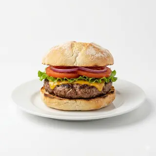 Hambuerguesa De Buey Con Pan De Mollete (Entero)