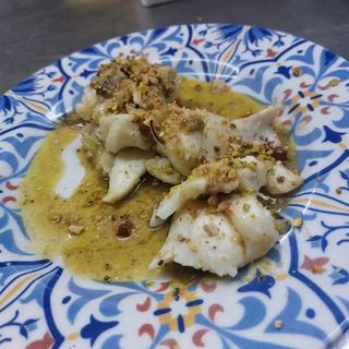 Baccalà al pistacchio 