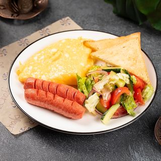 Омлет с сосисками (350 г)