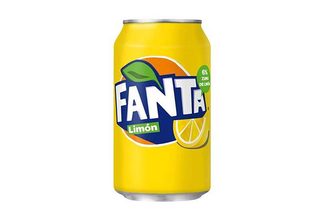 Fanta Limón lata 330ml.