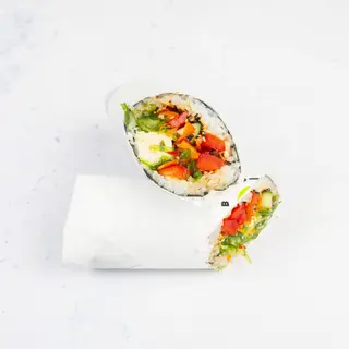Edamame + Sushi Burrito Vege