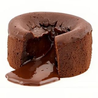 Coulant de chocolate con helado de vainilla