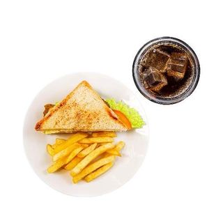 Sándwich Jamaica + bebida