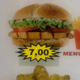 Hamburguesa De Pollo