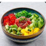 Гавайський ахі поке з тунцем