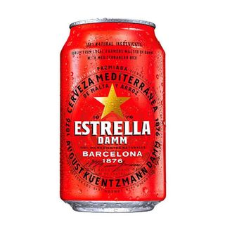 Estrella Damm Cerveza Lata 33cl
