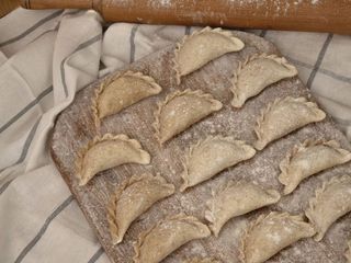 Цільнозернові з картоплею та грибами 500г (500g)