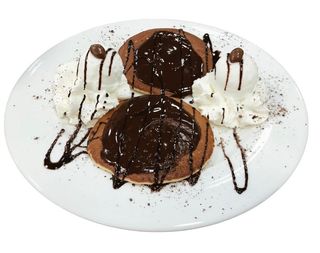 Tortitas con chocolate 