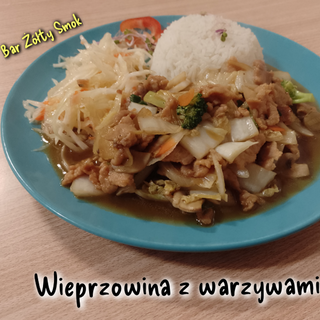 Wieprzowina z warzywami