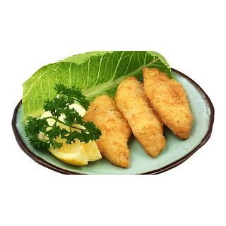 Панирано свинско филе с бекон, кашкавал, с гарнитура (300г)