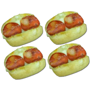 4 Pães d'Alho Moz+Ing