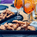 Хрупкави пилешки филенца със сос тартар