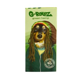 G-Rollz Foite Reggae KS Bio Green Hemp, 50Foite + Filtre & Tavita