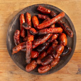 Saucisse De Poulets Braisés + Attiéké