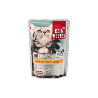 Dein Bestes Pisici Jr Pui In Sos 100G (622246)