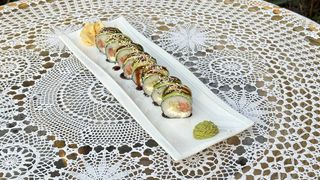 Грін рол з лососем