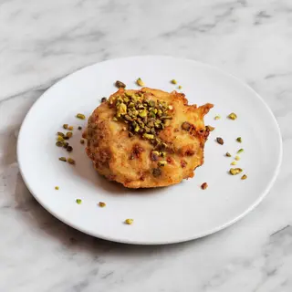 Frittatina mortadella e pistacchio