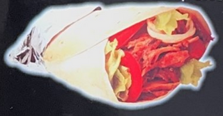 Piadina yufka döner kebap