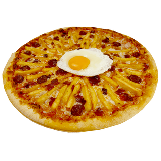 Pizza Cuadrada Rústica (40X40 Cm.)