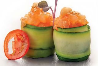 75 Gunkan spicy tonno avvolto da zucchini