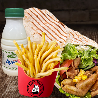 Nr.8.1-Zestaw-Rollo Kebab Tortilla + Ayran