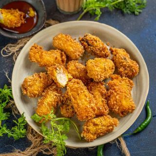 Crispy Fish Fingers and Chips