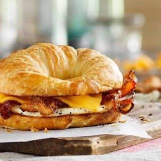 Croissant a la plancha