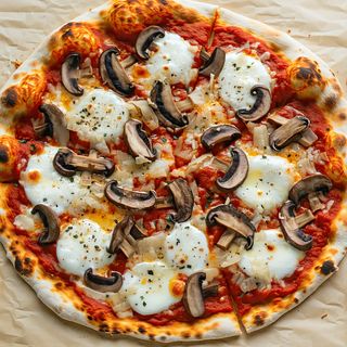 Pizza speciale boscaiola