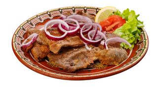 Свински дроб пържен (250г)