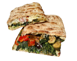 Mezzo panuozzo all'ortolana