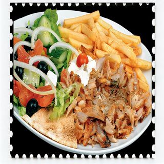 Piatto kebab solo carne