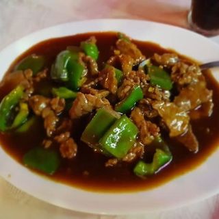 Ternera con Pimientos Verdes