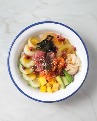 Poke Fish salmone e tonno