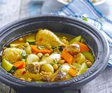 Tagine de poulet aux légumes de saison