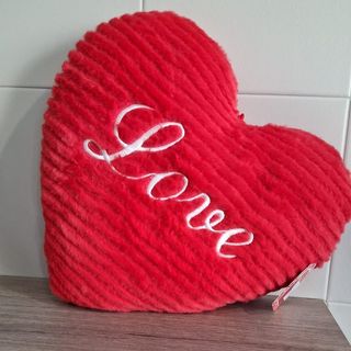 Cuore peluche medio 