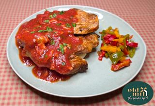 Ceafa porc Arrabbiata..